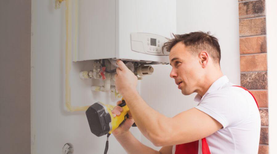 Local tankless water heater installation in Oakland, RI